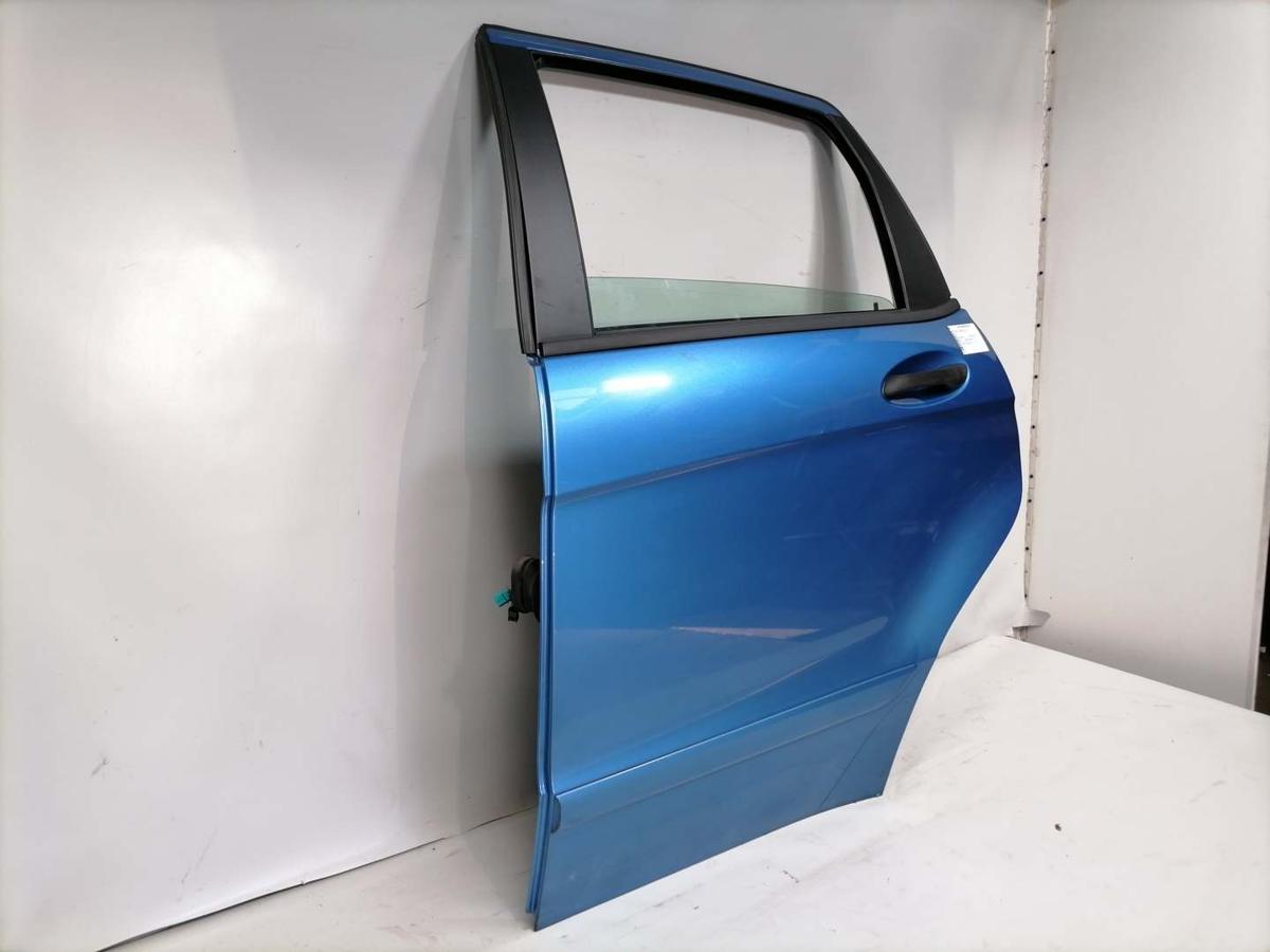 Mercedes A Klasse W169 original T&uuml;r hinten links 955 Mistralblau Rohbau Bj.2008